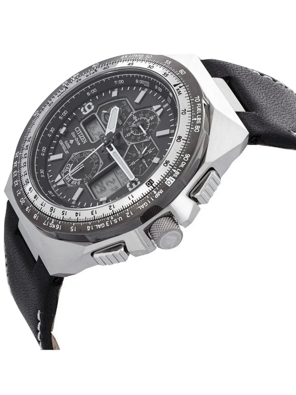 NWT Citizen Promaster Skyhawk A-T Chronograph Black Dial Men's Watch